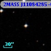2MASS J11084285-0221555