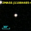 2MASS J11084485-0838406