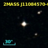 2MASS J11084570-0100467