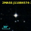 2MASS J11084574-2416233