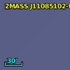 2MASS J11085102-0702453