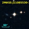 2MASS J11085530-2928287