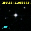 2MASS J11085643-2837048