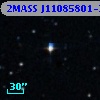 2MASS J11085801-3007531