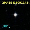 2MASS J11091143-2828289