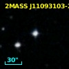 2MASS J11093103-2520398