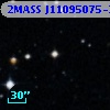 2MASS J11095075-3017458