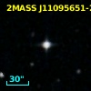 2MASS J11095651-2838120