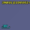 2MASS J11095952-0158350