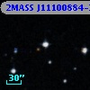 2MASS J11100884-2453012