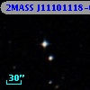 2MASS J11101118-0141012