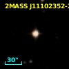 2MASS J11102352-2232080