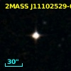 2MASS J11102529-0101228