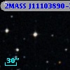 2MASS J11103890-3156028