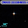 2MASS J11104655-0112581
