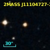 2MASS J11104727-2920327