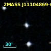 2MASS J11104869-0325431