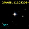 2MASS J11105206-0235305
