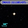 2MASS J11105475-1339257