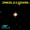 2MASS J11105496-1844359