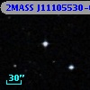 2MASS J11105530-0416201