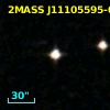 2MASS J11105595-0026081