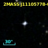 2MASS J11105778-0444418