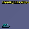 2MASS J11114849-0257407