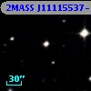 2MASS J11115537-1701292