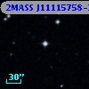 2MASS J11115758-2338234