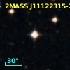 2MASS J11122315-2903061