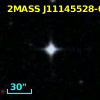 2MASS J11145528-0337318