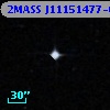 2MASS J11151477-0327167