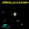 2MASS J11153290-0250155