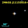 2MASS J11155016-0627522