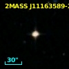 2MASS J11163589-2553016
