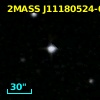 2MASS J11180524-0318135