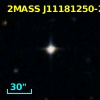 2MASS J11181250-2519116