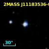 2MASS J11183536-0248326