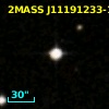 2MASS J11191233-1609467