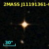 2MASS J11191361-0404337