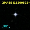 2MASS J11200522-0311258