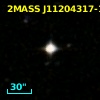 2MASS J11204317-1544306