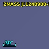 2MASS J11240900-2912075