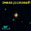 2MASS J11353664-3028542