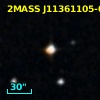 2MASS J11361105-0512238