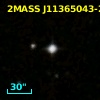 2MASS J11365043-2103346