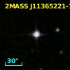 2MASS J11365221-1923078