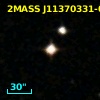 2MASS J11370331-0028373