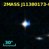 2MASS J11380173-0459553
